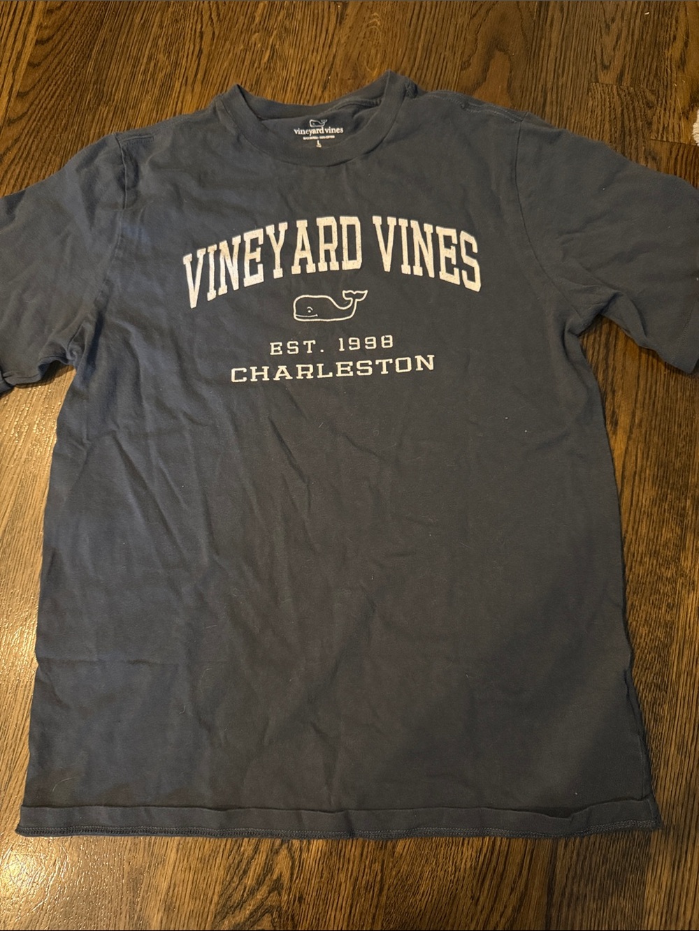 Vineyard Vines Navy Charleston Graphic Short Sleeve Tee